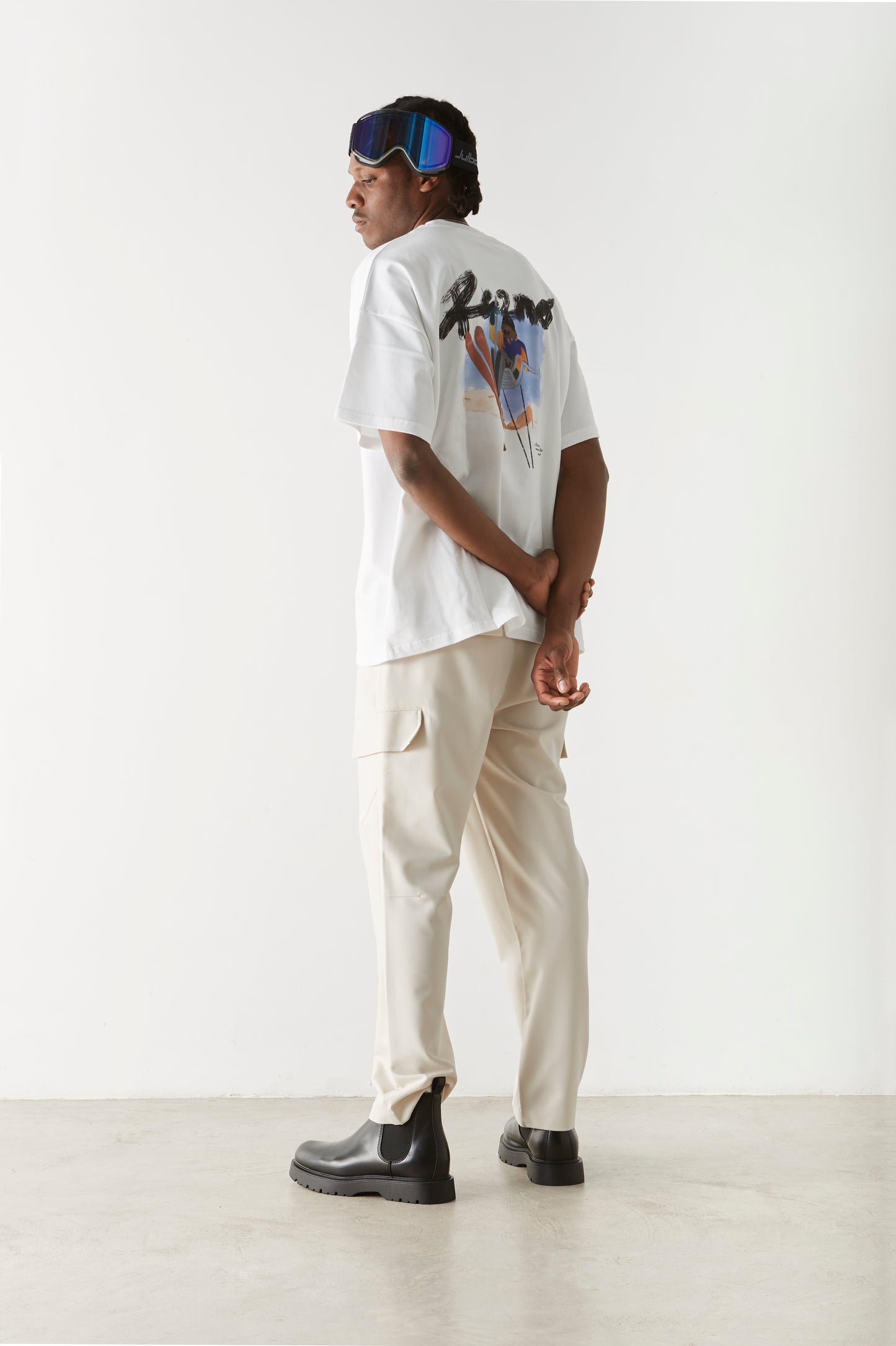 GRIZZLY OLEO WHITE TEE